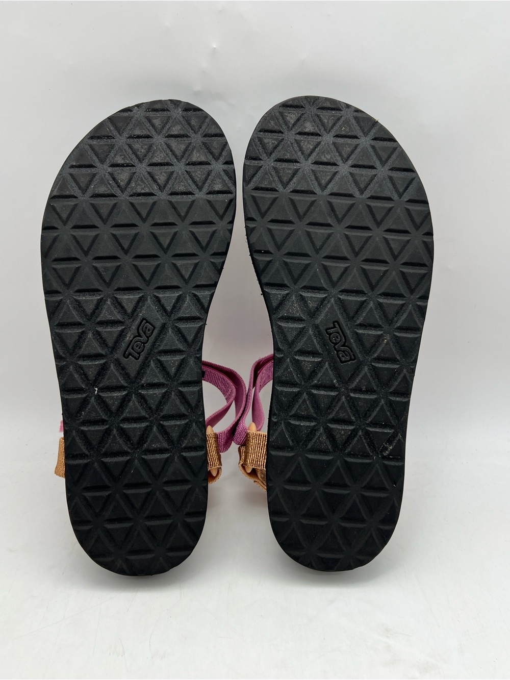 Teva Midform Universal Women’s Size 10 Pink Orange Multi Platform Sandals - Picture 8 of 9